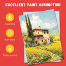 Simetufy 18 x 24 inch 5 Pcs Large Canvas Panels, Flat Painting Boards | 18"x24" — 3
