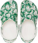 Crocs Kids Classic Graphic Clog – Green Ivy — 4
