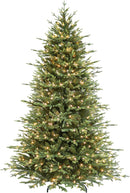 Hykolity 7.5 ft Prelit Christmas Tree with Realistic PE Foliage — 1