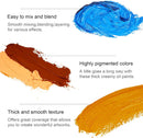 PHOENIX Oil Paint Set - 24x12ml/0.4 Fl Oz Tubes, Non-toxic Oil Based Paints for Canvas Crafts, Oil Painting Supplies for Artists, Adults & Beginners | 24 Colors x 0.4 fl oz — 4