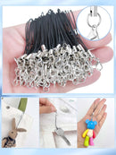 Evnlo Phone Charms Strap with Lobster Clasp,Lanyard Strap Cell Phone Charm for Keychain Clasps, USB Drive DIY Jewelry Mobile Accessories Charms photo 2