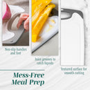 Cutting Boards for Kitchen - BPA-Free Chopping Board - Different Sizes & Non Slip Handles - Reversible, Large… — 5