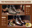 Leather Boot Care Kit, Mink Oil & Saddle Soap for Leather Cleaning & Leather Boots, 6-in-1 Leather Shoe Care Kit | White — 3