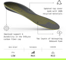 Superfeet Run Support Low Arch (V2) Insoles for Runners with Low Arch Support & EVOLyte Carbon Fiber - 9.5-11 Men / 10.5-12 Women - Gray — 3