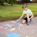 JOYIN 120 PCS Sidewalk Chalks for Kids Giant Box Non-toxic Jumbo Colored Washable Sidewalk Chalk for Toddlers in 10 Colors — 4
