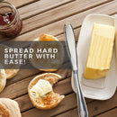 Simple preading Stainless Steel Butter Spreader, Butter Knife - 3 in 1 Kitchen Gadgets (2 Set) — 6