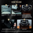 Boncart Black Leather Dye with Satin Leather Sealer — 6
