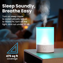 Everlasting Comfort 2.5L Top Fill Humidifier for Bedroom – 28dB Ultra-Quiet,…