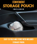 Magnelex Windshield Sun Shade - Reflective Fabric Blocks Sun and Keeps Your Vehicle Cool, Foldable Sun Shield for Car (Universal Fit) — 5