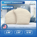HAPAD Metatarsal Bar - Small, Ball of Foot Pad Wool Felt Shoe Insert 6