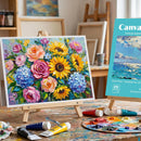 Prudiut Canvas Paper Pad 9x12 in, 25 Sheets, 200 GSM, Glue Bound | 9”x12” — 5