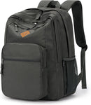 ZORFIN 26L Backpack for College, and Travel: Water Resistant Bookbag - Forge Grey | 16.5 Inch — 1