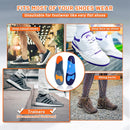 RooRuns Heavy Duty Arch Support Plantar Fasciitis Insoles for Men and Women — 6