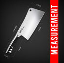 Utopia Kitchen Meat Cleaver Knife 7 Inch Bone Chopper Stainless Steel — 4