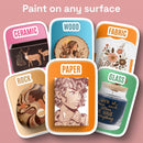 ARTISTRO Skin Tones Dual-Tip Acrylic Paint Marker Pens - Set of 24 — 4