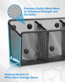 VICNOVA Magnetic Pen Holder, Metal Storage Basket with Strong Magnets — 4