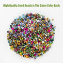 Ybxjges 24000Pcs 2mm Glass Seed Beads Kit, with 28 Colors Small Beads Kit for Girls,Women and Adults,Bracelets,… — 4
