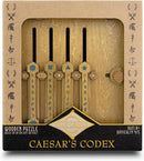 Project Genius: True Genius - Caesar's Codex, Wood Brainteaser Puzzle, Based on Ancient Artifacts, Play and Then Display, For Ages 14 and up — 1
