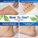 Premium 30 PCS Hydrocolloid Gel Blister Bandages for Feet – Waterproof Protection Comfort Care Pads Heel Toe Foot Cushions Hiking Running Essentials Runners Hikers Gifts Travel Size — 7