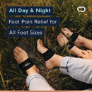 Copper Compression Arch Support Sleeves. Targeted Compression for Plantar Fasciitis Symptoms, Pain, Flat Feet & High Arches. Breathable Support for Men & Women - Black | Black - Regular - 1 Pair — 6