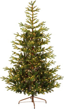 National Tree Company 7.5ft Pre-Lit Norwegian Spruce Christmas Tree — 1