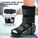 Medibot Advanced Walking Boot for Ankle Injuries & Fractures Adjustable Air Splint with Pump, Medium Black, Fits Shoe Size 6-10'', Men and Women — 3