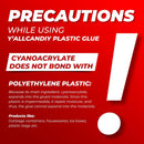 Plastic Glue for Models, Miniatures, Legos, PLA, 3D Printing Repair. Fast Setting Heavy Duty Strong Super Glue for… — 7