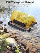 HEETA Dry Bag Waterproof Backpack with Phone Case 10L | Yellow — 3