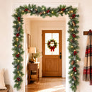 9ft Pre-Lit Artificial Christmas Garland with Lights & Pine Cones — 6
