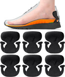 Heel Pads for Shoes Men Women - Kimihome 6 PCS Heel Grips Cushion Protectors for Womens Shoes Too Big Non Slip Tennis Sport Running Work Shoe Inserts Prevention for Blister Friction Foot Pain (Black) — 1