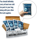 General Medi Instant Ice Cold Pack (4”x 5.5”) – 8 Packs Disposable Cold Therapy Ice Packs for Pain Relief, Swelling, Inflammation, Sprains, Toothache – for Athletes & Outdoor Activities — 3