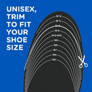 Dr. Scholl's® Cushy Comfort with Memory Foam Insoles, Full-Foot Responsive Cushioning, Relieves Pressure, Slim Design, Trim Inserts to Fit Shoes, Unisex, Men's Shoe Size 7-13 Women's 5-10, 1 Pair — 6