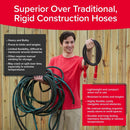 Pocket Hose Copper Head 50 FT Expandable Garden Hose, Pocket Pivot, Nozzle — 8