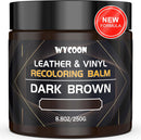 Dark Brown Leather Recoloring Balm, Color Restorer, Scratch Remover, Leather dye & Paint for Furniture, Couches,Car Seats — 1