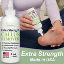 Foot Callus Remover Gel & File, Extra Strength Callus Remover for Feet 4 oz — 2