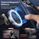 SYNCWIRE MagSafe Car Mount, Adjustable Magnetic Phone Holder, Space Gray | Carbon Fiber photo 5