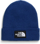 THE NORTH FACE TNF Logo Box Cuffed Beanie | Classic Fit, Rib Knit Winter Hat for Men & Women - Bold Blue — 1