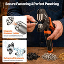 Preciva 4-Size Grommet Tool Kit, 4-Color Eyelets 1/2" 1/4" 3/8" 5/16" — 5