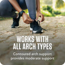 Sof Sole Arch TTF Insoles - Contoured Arch Support for Plantar Fasciitis, Heel Pain Relief, Foot Fatigue, and Blister Prevention - Gel Cushioning, Trim-to-Fit, Walking, Active Lifestyles, Men's 7-13 3