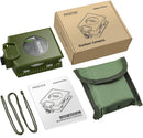 Proster Lensatic Sighting Compass IP65 Waterproof with Clinometer Bag — 7