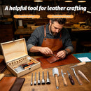 458 Pcs Leather Working Kit Leather Crafting Kit Leathers Working Tools — 6