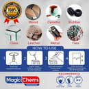 Magic Chems CA Glue with Activator, Cyanoacrylate Adhesive, Acrylic, 2 Pack — 3