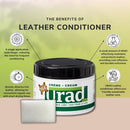 Leather Conditioner 7oz White – Premium Leather Care and Color Restoration for White Shoes, Bags, Furniture, and More | 200g — 5