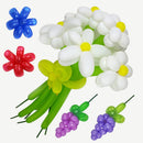 260 Balloons for Twisting Balloon Animal,Long Skinny LatexBalloons for Modelling,Magic Balloon Animal Kit for Weddings Birthdays Party decoration,100Pcs,Multi — 7