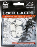 Lock Laces | Elastic No Tie Shoelaces | Solid White — 3