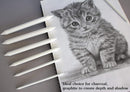 N NOROCME 12 PCS Blending Stumps and Tortillions Paper Art Blenders | 13 count — 2