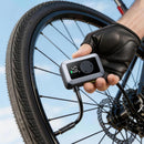 Mini Bike Tire Pump, 120PSI Electric Bicycle Pump with Digital Gauge, Auto Stop, 20s Fast Inflation Portable Air Pump with Presta & Schrader Valve for Road Bike, Mountain Bike, E-Bike, Scooter — 1