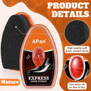 Loopeer 12Pcs Shoe Shine Sponge, Instant Leather Care | Regular | Neutral — 3