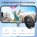 ATUMTEK Camera Remote Shutter for iPhone and Android Smartphones (2 Pack), Wireless Phone Remote Control Selfie Button for Photos and Videos (Bluetooth 5.2), Wrist Strap Included, Black photo 2