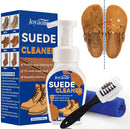 Suede Shoe Cleaner Kit, No-Rinse Foam Suede and Nubuck Cleaner — Remove Stain, Dirt & Water Mark for Suede Fabric — 1